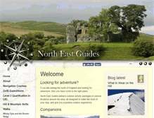 Tablet Screenshot of northeastguides.com